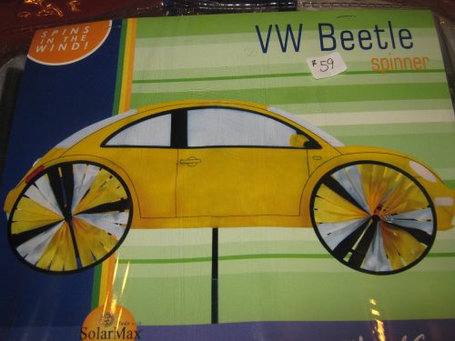 Yellow VW Spinner