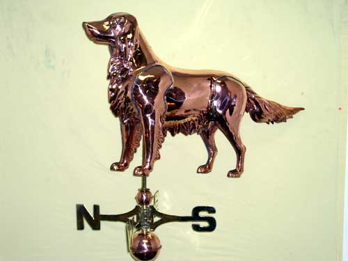 Hunting Dog Full Body Weathervane -- Order# WV319P -- $895 -- Size: 34Lx22Hx5W