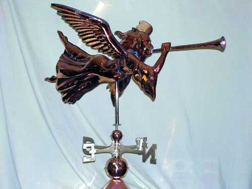 Angel Full Body Weathervane -- Order# WV342P -- $775 -- Size: 35"Lx24"Hx26.5"W