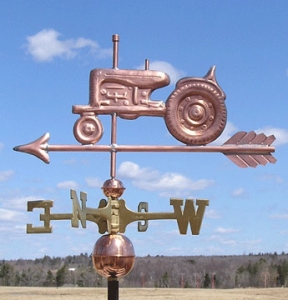 Tractor Weathervane -- Order# WF294 -- $355 -- Size: 25"Lx14"H