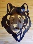 Wolf -- $70 -- Size: 16"L x 20"H