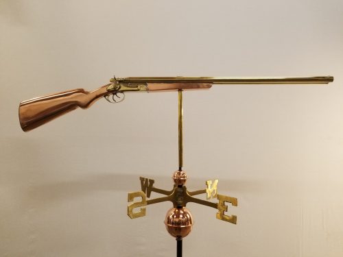 Shotgun Weathervane -- Order# GD693P -- $345 -- Size: 44"L x 12"H