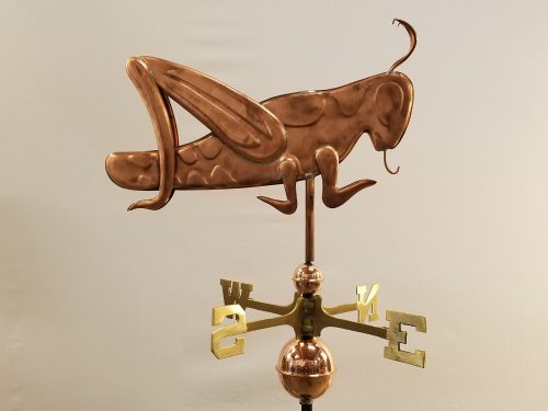 Grasshopper Weathervane -- Order# WF232 -- $425 -- 22"L X 17"H