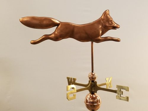 Fox Weathervane -- Order# WF527 -- $395 -- Size: 24"L X 15"H