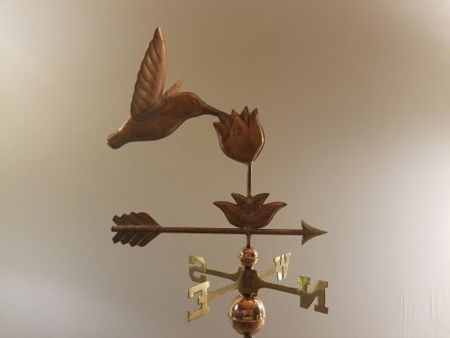 Hummingbird Weathervane -- Order# WF295 -- $395 -- 23"L X 23"H