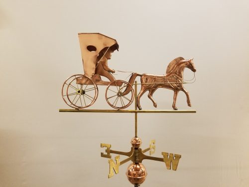 Country Doctor Weathervane -- Order# CT548p -- $345 Size: 26.5"Hx14"Lx5"W