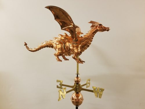 Dragon Weathervane -- Order# W256P -- $425 -- 30"lx15"Hx20"W