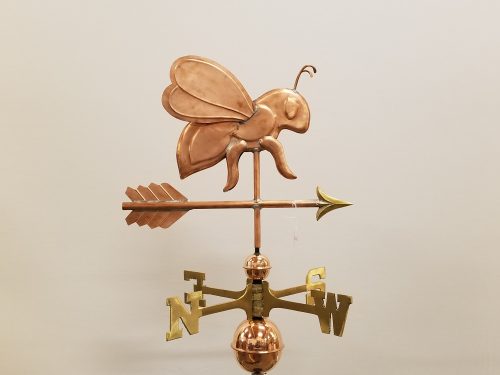 Honey Bee Weathervane -- Order# WF320 -- $275 -- 18"L x 12"H