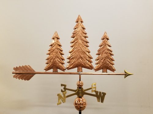 Pine Trees Weathervane -- Order# WF309 -- $449 -- Size: 38"L X 21"H