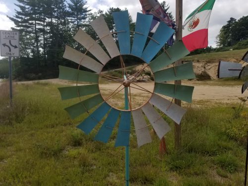 26" Coastal Windmill -- $100 -- Front View