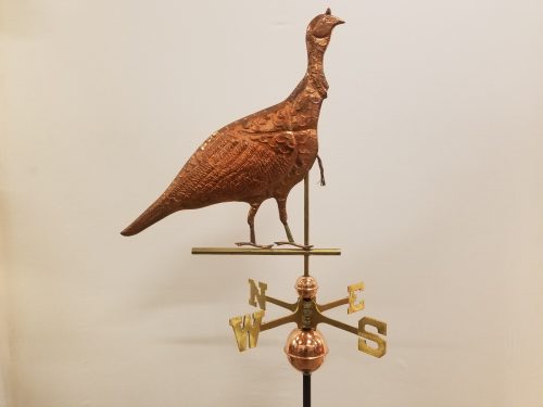 Turkey Weathervane -- Order# HM229 -- $295 -- Size: 21"L x 25"H