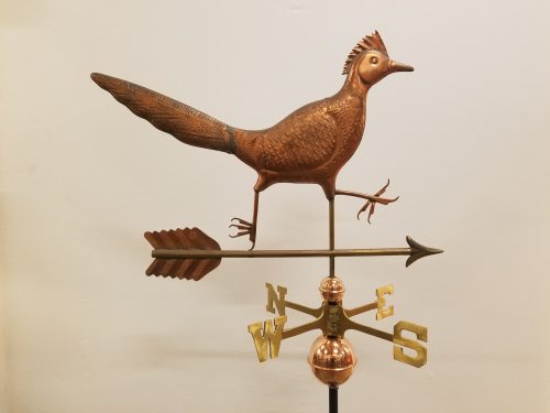 Road Runner Weathervane -- Order# HM227 -- $ 345 -- Size: 26"L x 21"H