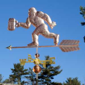 Bigfoot copper weathervane 262