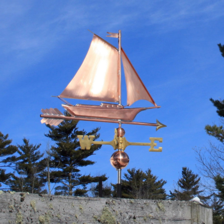 Sailboat Weathervane 720