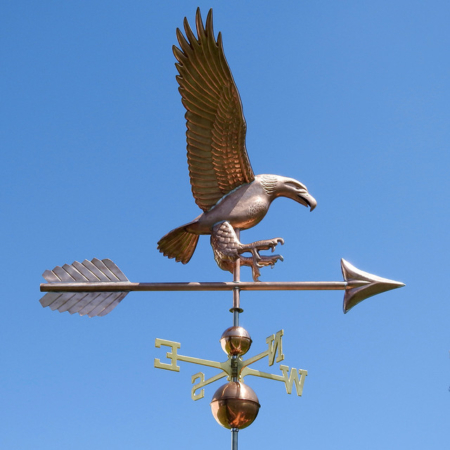 Grand Attack Eagle Copper Weathervane 408