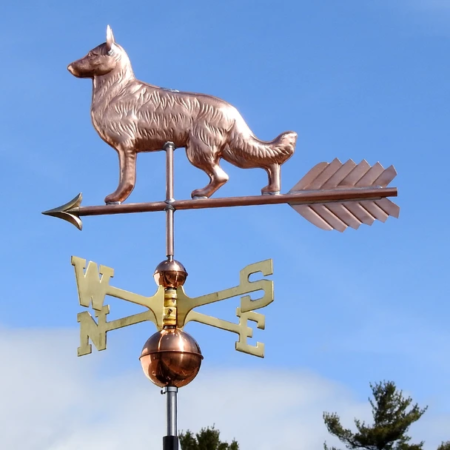 German Shepard Copper Weathervane 138