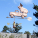 Pickup and Pig Copper Weathervane 390