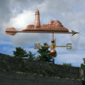 Lighthouse Copper Weathervane 134