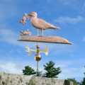 Seagull and Crab Copper Weathervane 147