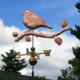 Warbler Copper Weathervane